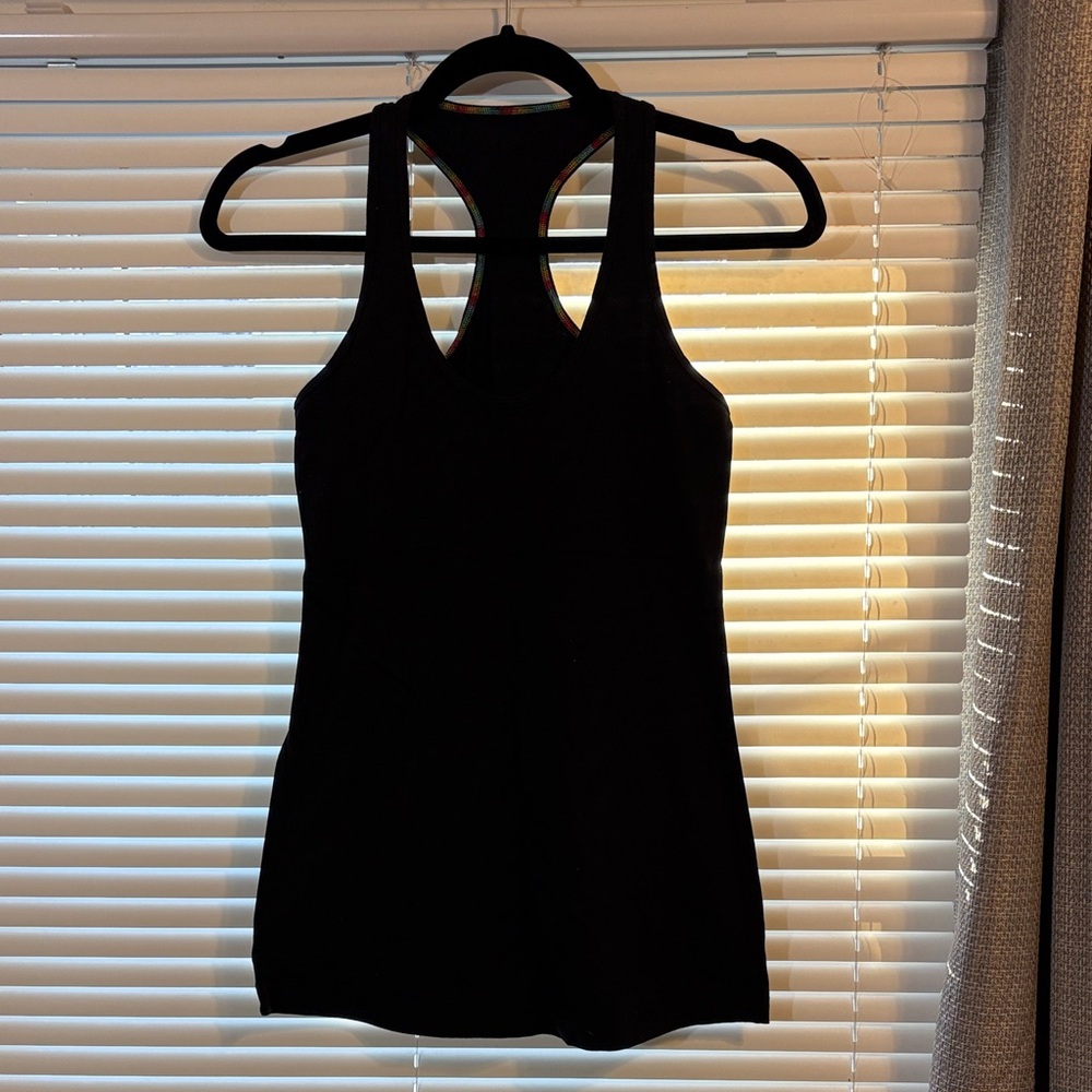 Lululemon Athletica Black Racerback Tank